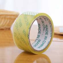 1pc Packing Tape Gun Set With 30m Tape, Handheld Packaging Tape Dispenser, Metal Cutter, Carton Sealing Tool, Suitable For Home Moving, Warehouse, Office And Express Packaging - Sets - View 3