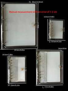 Adjustable Transparent Makeup Tool Storage Organizer - Multicolor - View 5