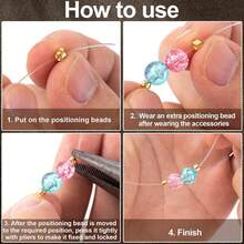 20/50pcs Copper Crimp Beads Spacer Beads End Caps/Bead Caps Terminal Accessories, Suitable For Handmade Bracelets, Necklaces, Earrings, Keychains, Anklets And Other Jewelry Making, Can Be Used As Decorative Crimping Beads In Jewelry Crafting - Cylindrical - View 6