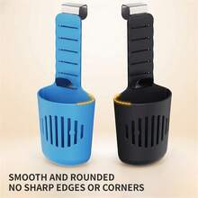 2pcs/Set Adjustable Hanging Silicone Toilet Tank Holder, Non-Slip Metal Clip Securely Attached, Toilet Tank Cleaning Bracket, Extends Toilet Cleaning Duration - Cleaning Tablet Holder - View 9