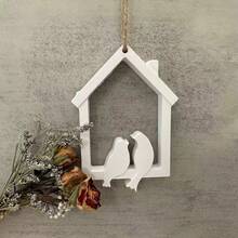 SILIKE LUFEI Love Bird Aromatherapy Plaster Ornament DIY Resin Mirror House Bird Hanging Decor Silicone Mold - Silicone Mold For DIY Crafts - Silicone Mold - View 6