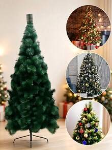 One Christmas Tree With Full And Fluffy Branches That Recreate The Texture Of Real Pine Needles. It Features A Stable, Tip‑Resistant Base And Is Easy To Assemble. Suitable For Home Use, It Can Create A Strong Festive Christmas Atmosphere. - Multiple Specifications - View 4