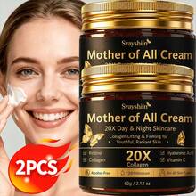 2pcs Korean Style Full-Effect Beauty Cream Set, Instantly Smooths Wrinkles, Fast Absorption & Lifting, Moisturizing & Smoothing, Firming & Nourishing, Radiates Youthful Glow - Cream - View 9