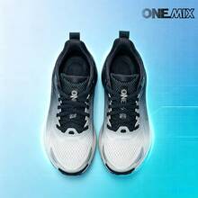 Sepatu Lari Kasual Olahraga ONEMIX, Nyaman, Peredam Guncangan, Sol Tebal Bertali Rendah, Anti Selip, Tahan Aus - Xiaochenbai - View 6