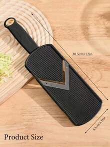 2/1pc Kitchen Vegetable Slicer - Vegetable Cutter With Cleaning Brush, Ergonomic Handle, Perfect For Cutting Vegetables And Fruits, Ideal Kitchen Tool For Home Cooking And Holiday Gatherings - Multicolor - View 10