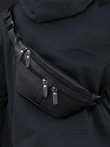 Fashion Men's Casual Shoulder Waist Bag - Multicolor - View 1