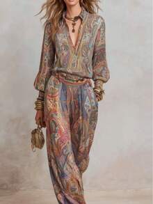 Women Two-Piece Outfits - Color as Shown In Picture - View 5