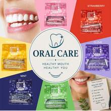 Portable Mouthwash Tablets 20pcs - Deep Cleaning Cool Mint, 24-Hour Fresh Breath Travel Essential (6 Flavors Set) - Mint - View 5