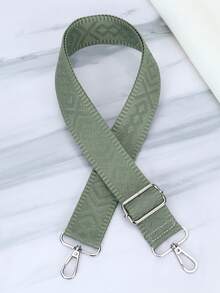 Adjustable Embroidered Shoulder Strap, Suitable For Handbags And Crossbody Bags, Wallet Strap - Green - View 1