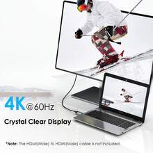 DisplayPort To 4K Video Adapter,Active Uni-Directional Converter For Laptops/PCs/Projectors,Aluminum - View 4