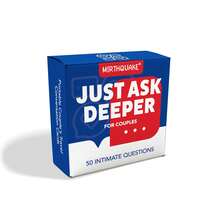 لعبة بطاقات أسئلة رومانسية Just Ask Deeper للأزواج، 50 بطاقة تفاعلية للمحادثات الحميمة، هدية مثالية لعيد الميلاد وحفلات الألعاب، لعبة عاطفية للبالغين لليالي المواعيد والمناسبات الاجتماعية - متعدد الألوان - مشاهدة 7