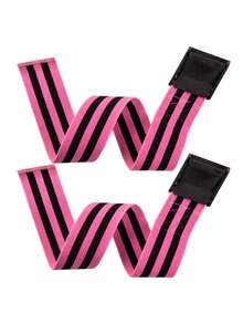 Adjustable BFR Training Bands Elastic Booty Bands For Arms Hips Legs Glutes Blood Flow Restriction Bands For Women Men Occlusion Resistance Bands For Glute Squat Thigh Exercises Home Workout Gym Exercise Equipment Gym Accessories - Multicolor - View 12