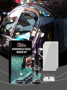 Homonth Car Glass Care Kit, Car Windshield Crack & Scratch Repair Liquid, Quickly Repairs Cracks, Long-Lasting Effect, Resistant To Peeling; Improves Glass Transparency, Restores New Visual Effect; Easy To Operate, No Professional Skills Required For Self-Repair; Enhances Glass Strength, Effectively Resists External Impact, Wide Application, Stable Effect, Enhanced Protection - A - View 5