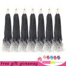 1/6 Pack, Women's Crochet Wig, 14-24 Inch Crochet Braid, Box Braid, French Curl, Pre-Wound Crochet Wig, Short French Curl Crochet Braid, Curled Ends, Hair Extensions, Includes Wig Tools - Multicolor - View 24