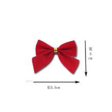 Christmas Snowflake Bow Ribbon, 6.3cm/Inch Wide Christmas Ribbon With Striped Edges, Holiday Red And White Burlap Ribbon, For Gift Wrapping, Christmas Gift Boxes, Gifts - Multi-color - View 12