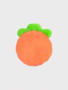 1pc Carrot Shaped Pet Bed, Suitable For Small Animals, Soft Fluffy Orange & Green Cushion, Ideal For Rabbits, Guinea Pigs, Comfortable Sleeping Nest, Suitable For Indoor Home Use, Perfect Gift For Birthday, Valentine's Day, Easter - Multicolor - View 10