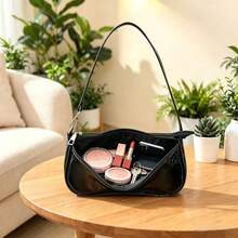 FP Special - Solid Color Underarm Bag - Versatile Glossy Shoulder Small Bag - Minimalist Fashion Clutch - Multicolor - View 6