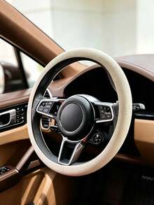 1PC All-Season Anti-Slip Fresh Minimalist Silicone Car Steering Wheel Cover D-Shape Round Universal Car Steering Wheel Grip - Silicone Steering Wheel Cover - View 2
