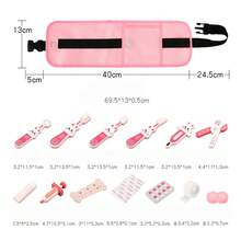 Children's Realistic Doctor Role Play Toy Set, Rabbit Doctor Toy Waist Bag, Suitable For Boys And Girls Aged 3+ For Pretend Play Doctor Role Playing Games - Multicolor - View 2