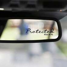 Bible Mirror Stickers Christian Jesus Car Decorative Stickers, Waterproof Vinyl Stickers For Hard Hats, Laptops, Water Bottles, Phone Cases, And Cars - A - View 6