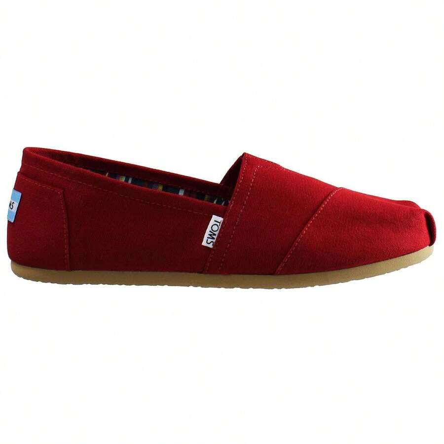 Toms Alpargatas Womens Red Espadrilles - Red - View 1