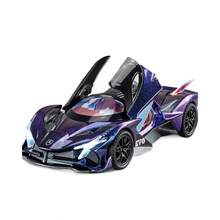 Apollo Sun God Luxury Sports Car Racing Simulation Children's Toy Car Model Boys Ornament - Multicolor - View 5