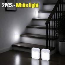 1pc/2pcs/3pcs/5pcs Motion Sensor Night Light, USB Rechargeable Magnetic LED Stair Light, Soft Warm And White Light, Auto Off In 30 Seconds, Wireless Adhesive, Nighttime Multi-Scene Lighting, Constant And Sensor Modes, Suitable For Elderly And Children Night Light, Hallway, Cabinet, Staircase Automatic Switch Light - Sensor Lights - View 17