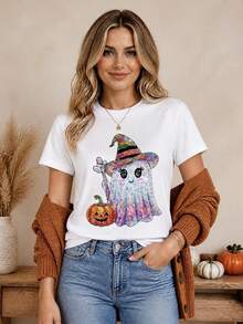 Women T-Shirts - White - View 4
