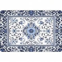1pc Extra Large Draining Mat, Vintage Mosaic Print, Bar Countertop Waterproof Mat, Drying Mat, Drainage Mat, Coffee Machine Mat, Coffee Cup | Tableware Draining, Absorbent Quick-Drying Draining, Washable And Reusable, Suitable For Kitchen | Cafe, Tea Cup, Coffee Cup, Coffee Machine Accessories, Home Decor For Coffee Lovers, Perfect As Housewarming Gift, Halloween Gift, Christmas Gift - Multicolor - View 13
