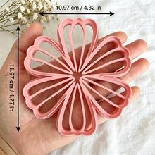 Multi-Theme Large Tray Soft Clay Cutter Set, Snowflake, Flower, Sunflower, Fish, Fruit, Architecture, Cupcake, Leaf Shaped Tray Molds, Compatible With Polymer Clay, For Making Rings, Earrings, Small Jewelry Storage Trays, DIY Handmade Decoration Ornaments, Photography Props, Creative Crafting Tools - Oversized Polymer Clay Cutter - View 14