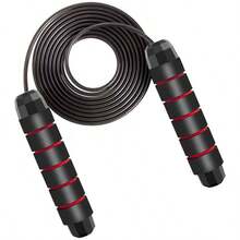 Steel Wire Jump Rope, Anti-Slip Design, Foam Handles. Adjustable Length, Perfect For Home Fitness, Daily Exercise And Weight Loss. - Multicolor - View 12