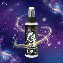 Spray de Brillo para Vestidos de Fiesta,Spray brillante con glitter, Spray de Glitter- Niebla Brillante Ultra Fina - Impulsa el Brillo de Tu Atuendo para Vestidos, Vestidos de Noche, Looks de Fiesta - Brillo a Punto para Fotos -perfecto para Halloween, Navidad y ocasiones especiales - Ver 2