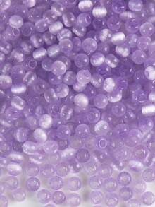400pcs Glass Cat's Eye Stone Beads Opal Beads Energy Stone 4mm Round Crystal Loose Bead For Jewelry Making DIY Bracelets Necklace Accessories - 4mm Cat's Eye Stone - 400PCS - View 22