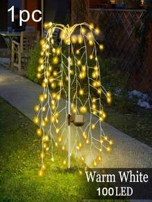 4pcs Solar Powered Ground Stake Firework Lights (200/160/100 LED), Christmas Garden Landscape Lights, Solar Fireworks Lights, 8 Lighting Modes, Suitable For Christmas, Garden, Home, Wedding, Lawn And Party Decoration - Solar Firecracker Lights - View 13