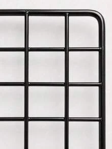 1pc Iron Art Mesh Panel Decorative Board, Multi-Size Photo Display Rack, Suitable For Home Office, Metal Mesh Photo Wall Display Rack, Multi-Function Wall Hanging, New Semester Bedroom Decoration - Wire Rack - View 4