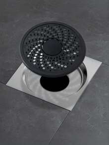 Bathroom Vortex Floor Drain Anti-Hair Anti-Insect Anti-Clogging Fully Sealed Round Cover Plate Filter Mesh - A - View 6