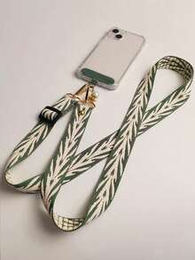 Adjustable Crossbody Cell Phone Lanyard Long Neck Hanging Lanyards Strap With Universal Gasket Card For All Mobile Phone Case - Multicolor - View 6