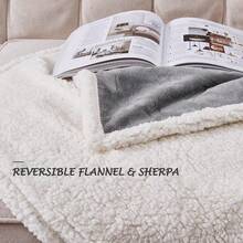 Pet Blanket, Waterproof Washable Chenille Lamb Fleece Blanket For Cats, Soft Plush Double-Sided Reversible Protective Pad, Suitable For Bed/Sofa/Car/Couch - 71*100cm - View 9