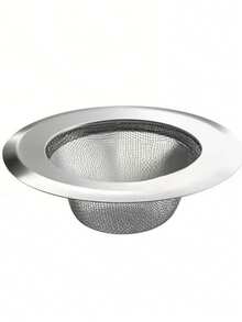 [Efficient Kitchen Sink Strainer]High-Efficiency Stainless Steel Kitchen Sink Strainer - Suitable For Washing Vegetables And Protecting Drain - One Size - View 2