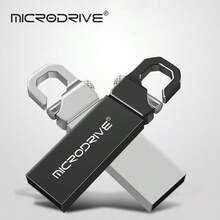 USB Flash Drive Microdrive Carabiner bằng kim loại 2.0, ổ cứng di động dạng móc khóa, chống thất lạc, dùng lưu trữ tệp cho laptop và PC - Xem 8