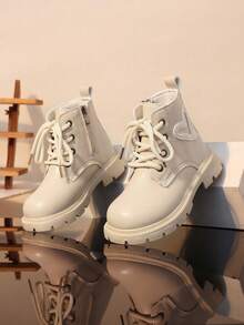Children's Boots New Style Single Lining Anti-Slip Casual - Beige - View 4