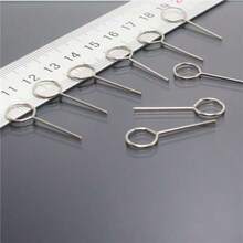 100pcs Universal Phone SIM Card Removal Tool, Portable Smart SIM Ejector Pin With Long Round Hardened Needle Tip, Compatible With Any SIM Slot - SIM Card Ejector Tool - View 4