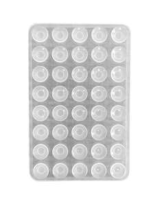 1PC 40-Piece Double-Sided Suction Cup Phone Holder, Strong Non-Slip Reusable Adhesive Creative Home Wall Hook, Multi-Scenario Sticky Mount Compatible With Glass, Tile, Metal Surfaces, Bathroom, Kitchen, Car - Clear - View 15