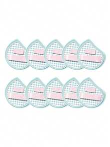 2/6/8/10 Pcs Candy‑Style Plaid Makeup Puffs Set, Individually Wrapped Portable Soft Powder Puff, Wet & Dry Dual‑Use, Pastel Color Cosmetic Sponge For Foundation Concealer Travel Makeup Tool,Gift, Affordable Nice Items, Room Decor, Christmas Gifts - Multicolor - View 17