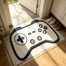 2025 New! DeramHy Home 1pc Cute & Fun Bathroom Rug, Non-Slip, Washable, Soft & Fluffy, Absorbent, Unique Personalized, Suitable For Bedroom, Bathroom, Dorm, Kitchen And Other Small Spaces. - White - View 4
