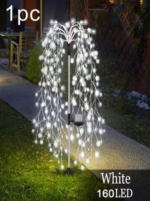 4pcs Solar Powered Ground Stake Firework Lights (200/160/100 LED), Christmas Garden Landscape Lights, Solar Fireworks Lights, 8 Lighting Modes, Suitable For Christmas, Garden, Home, Wedding, Lawn And Party Decoration - Solar Firecracker Lights - View 28