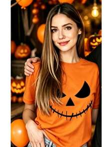 Men T-Shirts - Orange - View 9