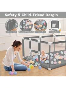 Baby Playards - Light Grey - View 4