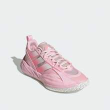 Adidas Official Authentic XENOBURST Unisex Breathable Durable Basketball Training Shoes JR4376 - Pink - View 3
