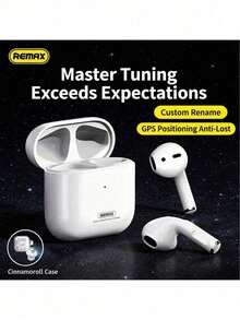 REMAX True Wireless Bluetooth Earphones Bluetooth 5.0 10m Stable Connection Universal Compatibility Semi-In-Ear Lightweight Large Dynamic Driver HD Sound Quality Earphones TWS‑10i - View 2